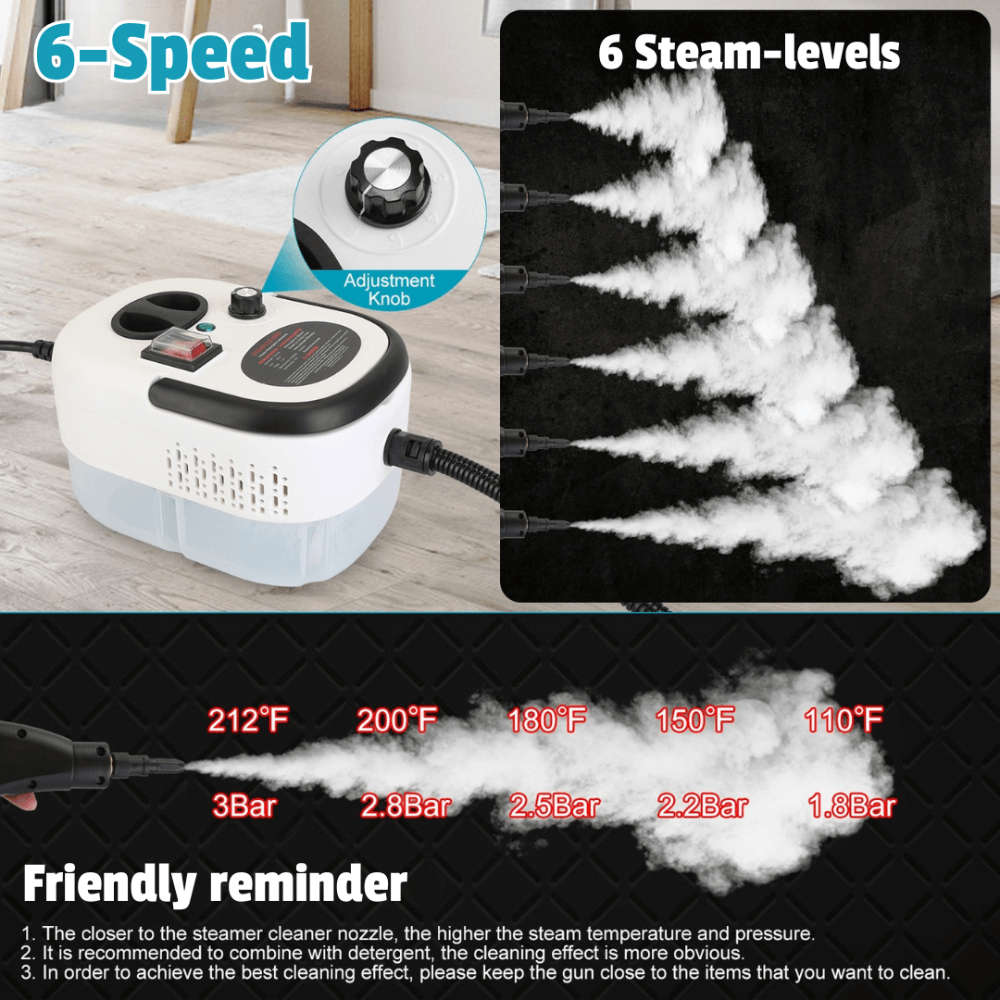 Handheld Steamer Cleaner 2500W